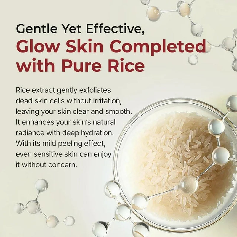 Peel Shot Glow Rice Ampoule Duo White Rice Ampoule+Black Rice Ampoule Soft Exfol