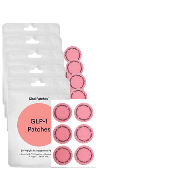 1-5 PACK New GLP-1 Patches Kind Patches - 1 Month Supply Cravings Support Vegan